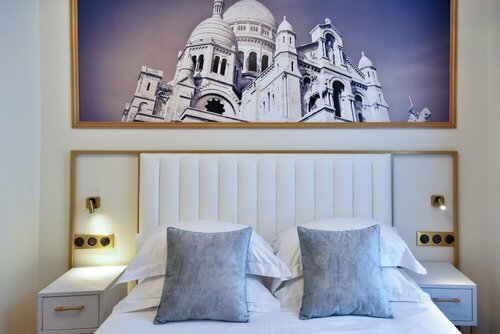 Hôtel des Deux Avenues, Забронировать Отель Отели Парижа 3 звезды, рядом с Аржантин, 3*