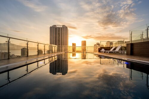Отель Aria Grand Hotel & Spa, Забронировать Курортный отель Курортные отели Дананга муниципалитета, рядом с My An Beach, Курортный отель