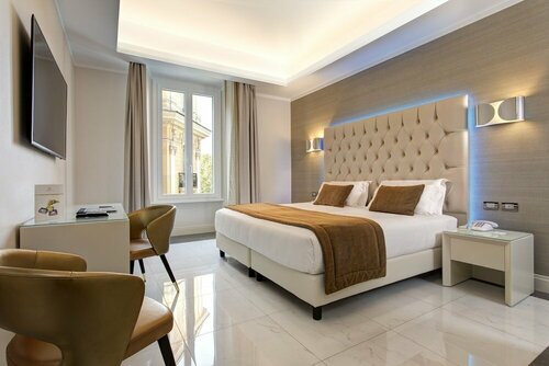 Marcella Royal Hotel - Rooftop Garden, Забронировать Отель Отели Рима с завтраком, рядом с Квартал Коппеде, Завтраки