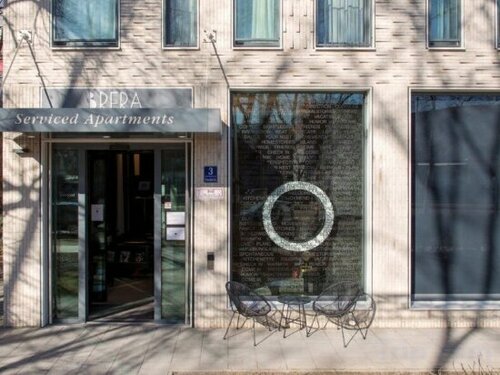 Brera Serviced Apartments Munich Schwabing, Забронировать Апартаменты/квартира Отели Мюнхена с парковкой, рядом с Олимпийский стадион, Парковка