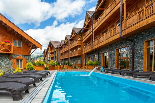 Отель Arkhyz Royal Resort & Spa, Забронировать Курортный отель Отели Архыз с завтраком, рядом с Горнолыжный курорт Архыз, Завтраки