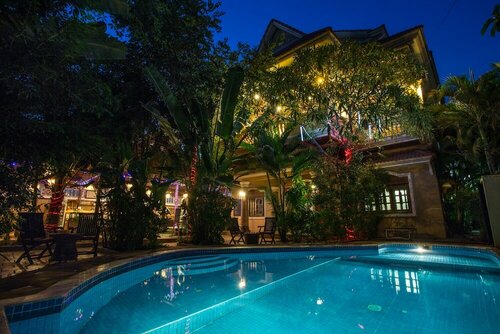 Le Tigre Villa, Забронировать Отель Отели Сиемреап с парковкой, Парковка