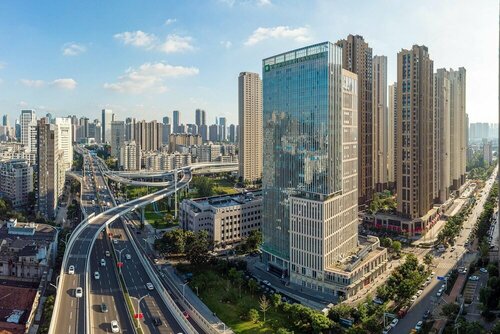 Wyndham Garden Wuhan Hankou, Забронировать Отель Ухань Хубэй, рядом с Вокзал Ханькоу