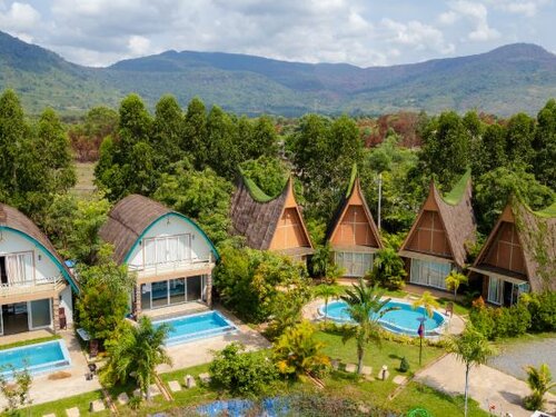 Bali Villa Kampot Resort, Boek Villa Kampot Phnum Bokor National Park