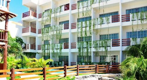 Posada Sian Kaan Playa del Carmen - Wellness Oriented Hotel, Забронировать Отель Отели Плая-дель-Кармен 3 звезды, 3*