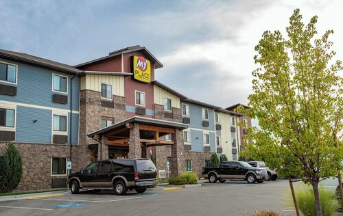 My Place Hotel- Pasco/Tri-Cities, WA, Забронировать Отель Отели Tri-Cities с парковкой, Парковка