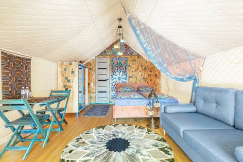 Park O2kislorod Glamping, 예약 캠핑장 Bulungu Chegem District