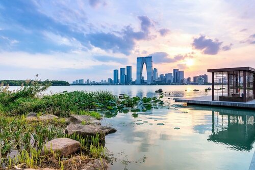 Courtyard by Marriott Suzhou, Забронировать Отель Отели Сучжоу с парковкой, Парковка