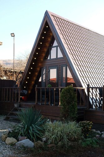 Домики Афрейм в Кисловодске