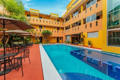 Hotel Plaza Mirador, Ciudad del Carmen, Забронировать Отель Отели Кампече с бассейном, Бассейн