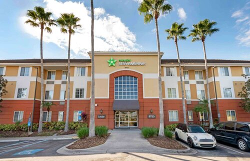 Extended Stay Deluxe Orlando Convention Center, Забронировать Отель Орландо Диснейуорлд Орландо, рядом с Museum of Illusions Orlando