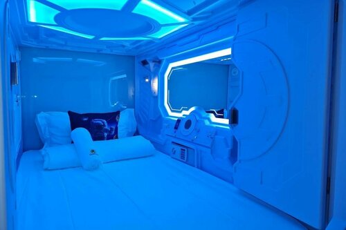 Galaxy Pods Capsule Hotel Boat Quay, Забронировать Капсульный отель Сингапур Сингапур