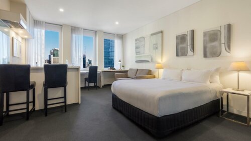 Oaks Melbourne on Collins Suites, Забронировать Отель Отели Мельбурна 4 звезды, рядом с Australian Institute of Management, 4*