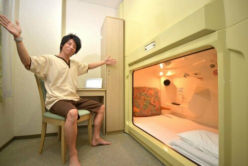 Capsule&Spa Grand Sauna Shinsaibashi, Забронировать Отель СПА-отели Осаки, рядом с Sam and Dave One, SPA-услуги