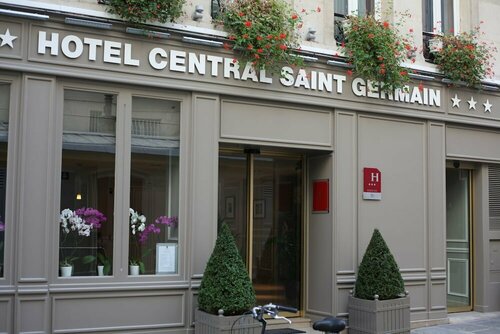 Hôtel Central Saint Germain, Забронировать Отель Отели Парижа 3 звезды, рядом с Станция метро Odéon, 3*