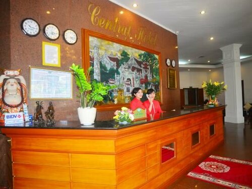 Central Hotel, Забронировать Отель Отели Куангнгай с бассейном, Бассейн