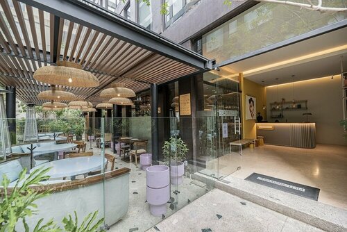 Cuadra 134 Residencial Condesa, Book Lejlighedshotel Hoteller i Mexico DF med parkering, Parkering