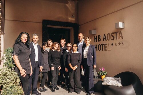HB Aosta Hotel & Balcony SPA, Забронировать Курортный отель Отели Валле д'аосты 3 звезды, 3*