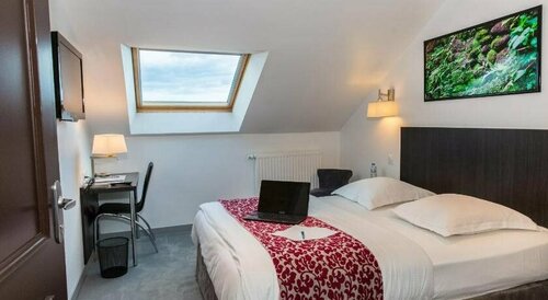 Hotel le Bellevue, Réserver Hôtel Hôtels à Bretagne avec parking, Parking