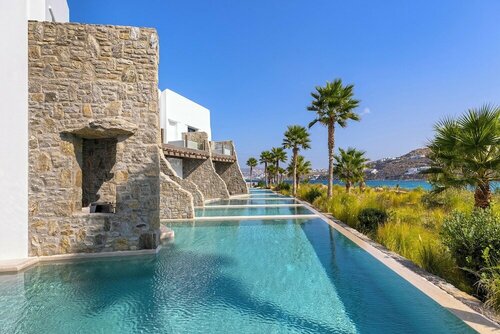 Aeonic Suites and Spa, Забронировать Курортный отель Отели Миконоса с завтраком, Завтраки