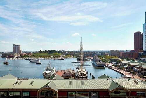 Renaissance Baltimore Harborplace Hotel, Забронировать Отель Inner Harbor Балтимор