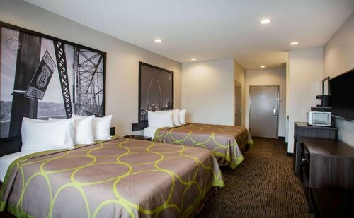 Super 8 by Wyndham St. Louis North, Book Hotel Saint Louis Missouri