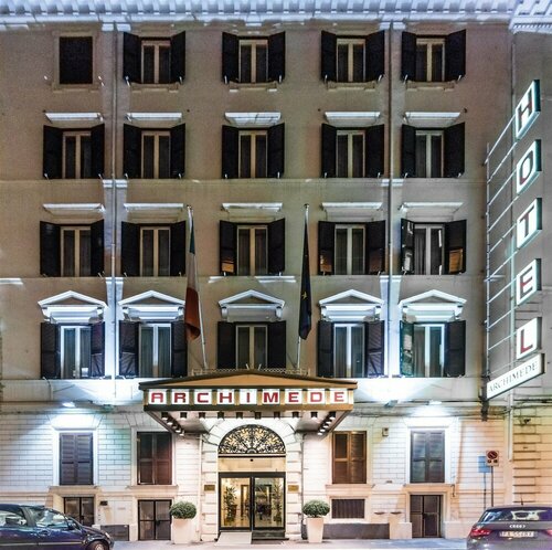 Raeli Hotel Archimede, Забронировать Отель Отели Рима с завтраком, рядом с Посольство Великобритании в Риме, Завтраки