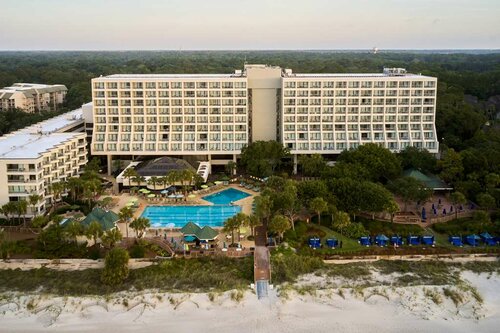 Hilton Beachfront Resort & Spa Hilton Head Island, Забронировать Курортный отель Хилтон-Хед-Айленд Lowcountry