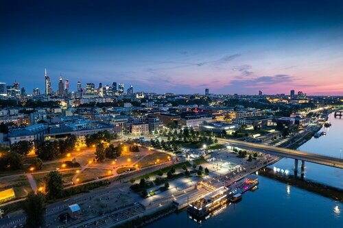 Warsaw River View, Забронировать Отель Варшава Мазовецкое воеводство, рядом с Галерея Фоксал