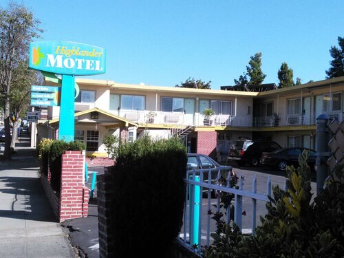 Highlander Motel, Забронировать Мотель Окленд Область залива Сан-Франциско