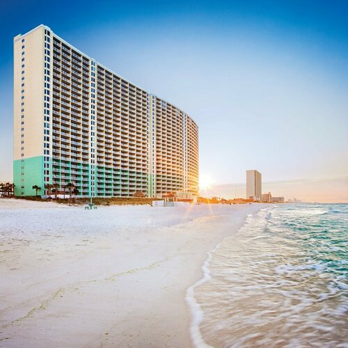 Club Wyndham Panama City Beach, Забронировать Отель Панама-Сити Панхэндл Флорида, рядом с Гоночная трасса "Скрытая лагуна"