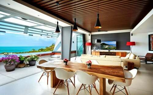Aqua Villas Seaview Chaweng Noi, Забронировать Отель Амфо Ко-Самуй 
