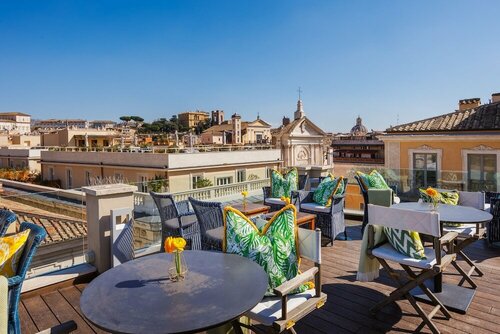 Singer Palace Hotel Roma, Забронировать Отель Отели Рима с завтраком, рядом с San Silvestro in Capite, Завтраки