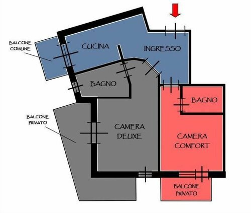 Central Campobasso, Book Lejlighed Hoteller i Molise med parkering, Parkering