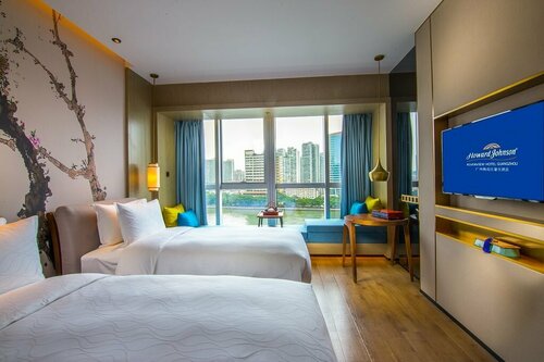 Howard Johnson Riverview Hotel Guangzhou, Забронировать Отель Отели Гуанчжоу по системе «всё включено», рядом с Hai Zhu Square, Всё включено