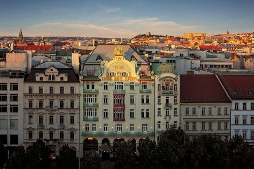 Hotel Evropa Praha 1 - Václavské náměstí, Забронировать Отель Отели Праги 5 звезд, рядом с Retro Music Hall, 5*