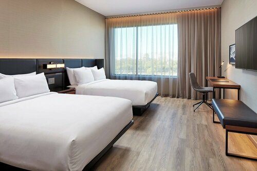 Ac Hotel San Jose Santa Clara, Забронировать Отель Санта Клара Silicon Valley, рядом с Парк аттракционов Калифорниас-Грейт-Америка
