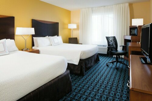 Fairfield Inn by Marriott Kansas City Internationa, 预订 酒店 堪萨斯城 密苏里州