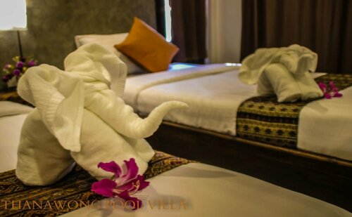 Thanawong Pool Villa, Забронировать Вилла Отели Sukhothai Province с бассейном, Бассейн