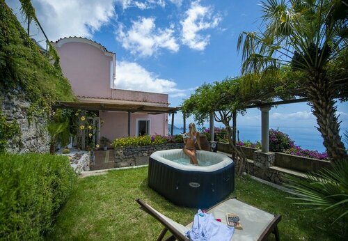 Casale Fralisa - Marvelous Terrace and hot tub With sea View, Забронировать Дом для отпуска Праяно Побережье Амальфи, рядом с Тропа богов