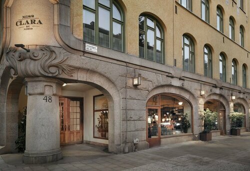 Miss Clara by Nobis, 予約 ブティックホテル Norrmalm Stockholm, Swedish Institute周辺