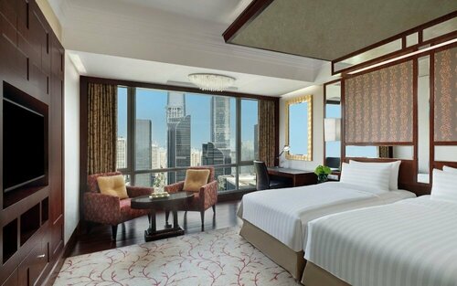 Futian Shangri La Shenzhen, Забронировать Отель Бизнес-отели Шэньчжэнь, рядом с Выставочный и конференц-центр Шэньчжэня, 4* 5*