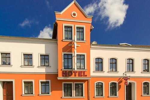 City-Hotel-Wolgast, Забронировать Отель Отели Лоббе 3 звезды, 3*
