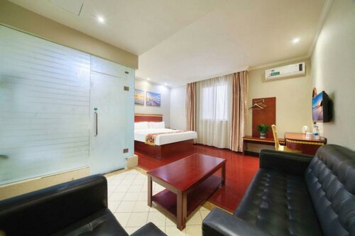 GreenTree Inn ShangHai JiangQiao JingYuan Road YuZhong Road Express Hotel, Varaa Hotelli Jiangqiao Shanghai