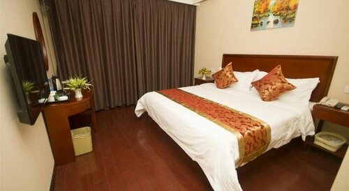 GreenTree alliance Shanghai Minhang Jiaotong University Hotel, Prenota Hotel Hotel a Shanghai con parcheggio, Parcheggio