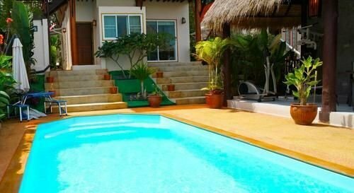 Villa Ayutthaya @ Golden Pool Villas, Забронировать Вилла Ланта-Яй Ко Ланта, рядом с Пляж Ба Кан Тианг