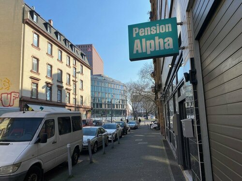 Pension Alpha, Забронировать Отель Отели земли Гессена с парковкой, Парковка