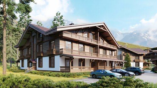 Azimut Park Hotel Sosnovy Les Arkhyz, Забронировать Отель Архыз Зеленчукский район, рядом с Кресельная канатная дорога Спутник (верхняя станция)