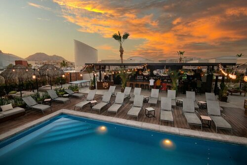 Mayan Monkey Los Cabos - Social Hostel, Забронировать Отель Кабо-Сан-Лукас Лос-Кабос
