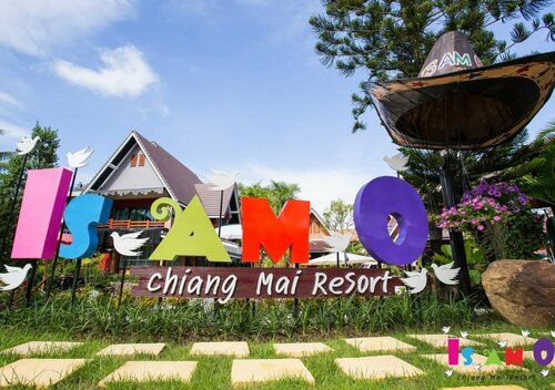 Is Am O Chiang Mai Resort, Забронировать Курортный отель Отели Сансай с парковкой, Парковка